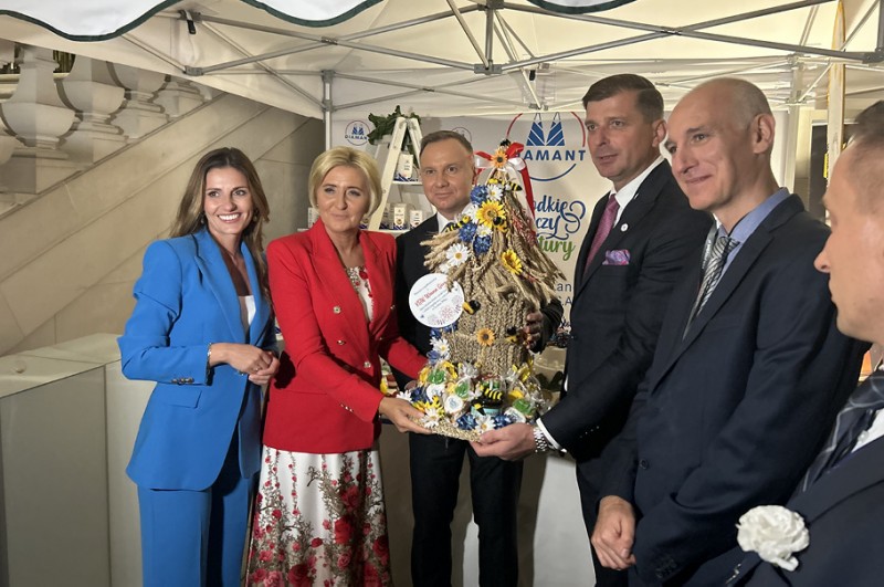 Pfeifer & Langen Polska wraz z marką Diamant ponownie na Dożynkach Prezydenckich