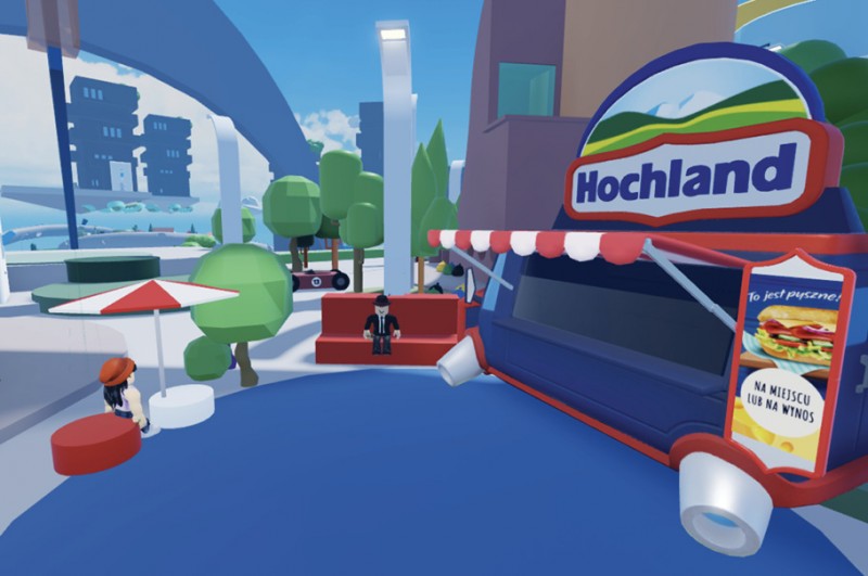 Hochland x Roblox. Gaming jako przestrzeń dla działań wspierających akcję Pajacyk