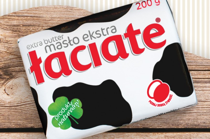 Masło ekstra Łaciate ze znakiem Poznaj Dobrą Żywność