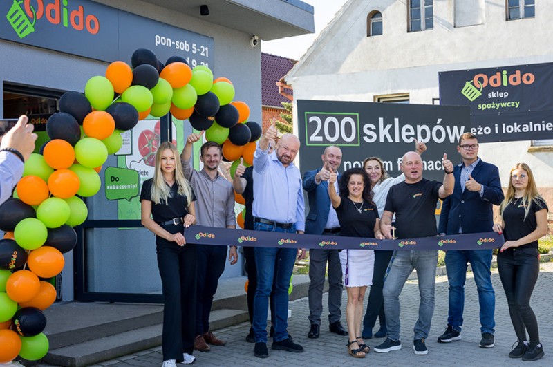 Franczyzowa sieć ODIDO otworzyła dwusetny sklep w nowym formacie