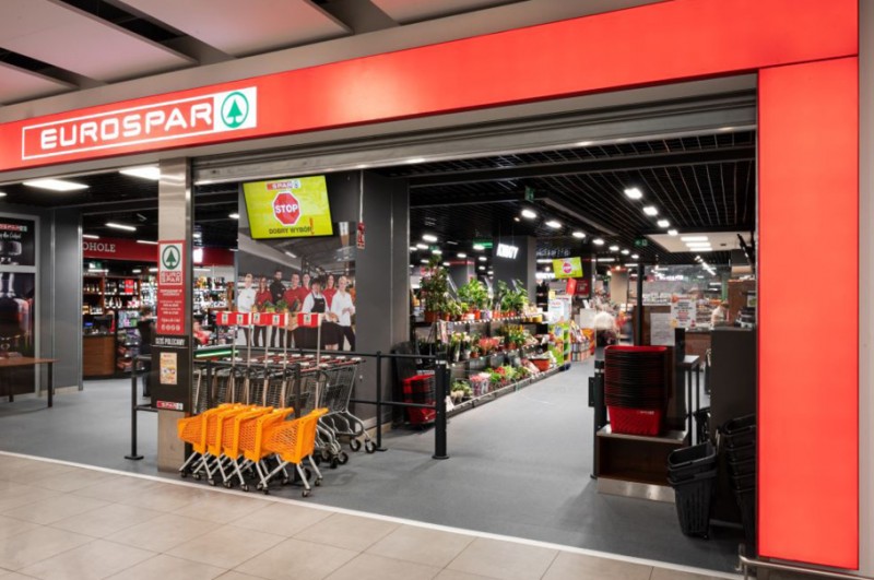 Odnowiony EUROSPAR w SKY TOWER