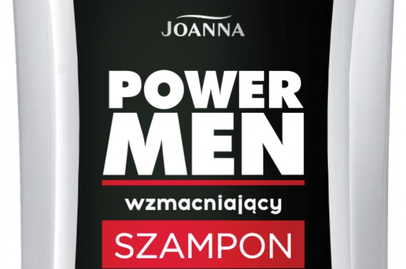 Nowość Joanna Power Men - wzmacniający szampon i wcierka