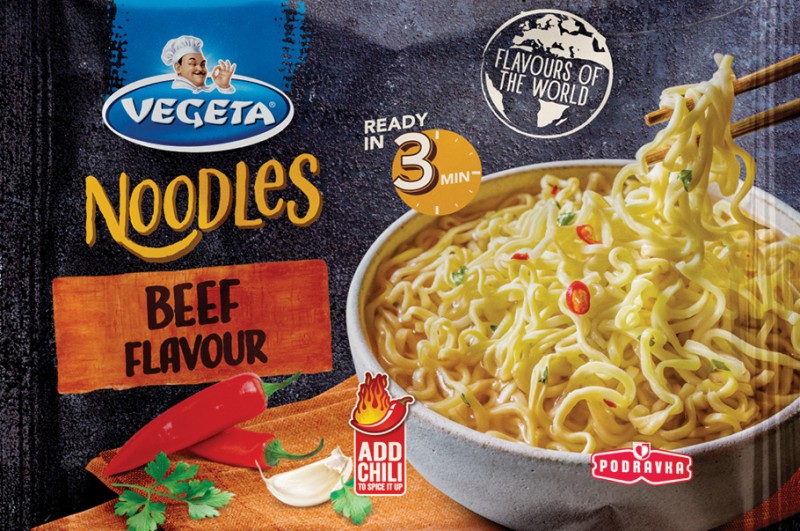 VEGETA Instant Noodles – pomysł na szybki i gorący posiłek w ciągu dnia! 