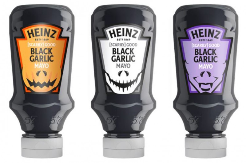 Heinz wprowadza na rynek potwornie dobry majonez z czarnym czosnkiem na Halloween