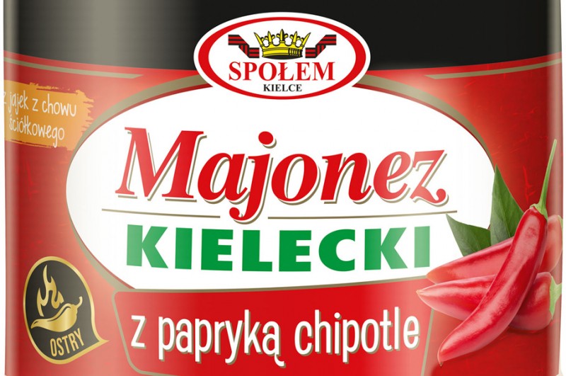 Majonez Kielecki z papryką chipotle