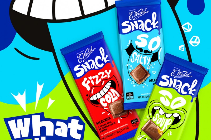 What the Snack?! E.Wedel wystartował z nową kampanią skierowaną do młodych konsumentów!