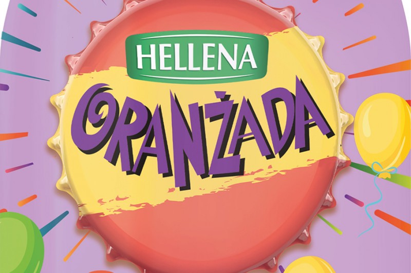 Oranżada Hellena Party o smaku waty cukrowej