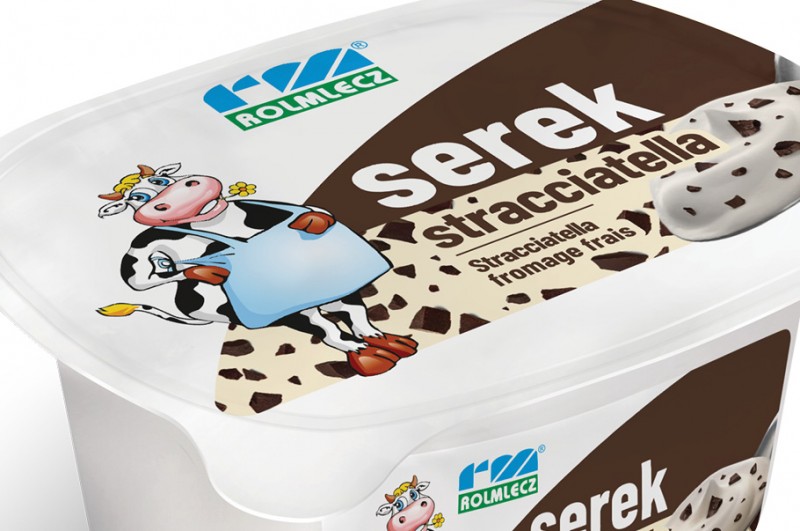 Serek stracciatella Rolmlecz