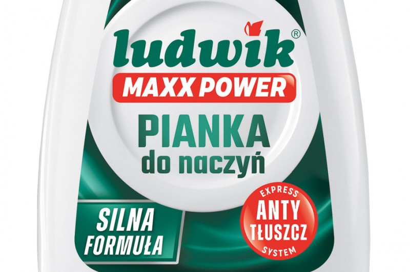Pianka do naczyń o zapachu cytrusów i zielonej herbaty Ludwik MAXX Power