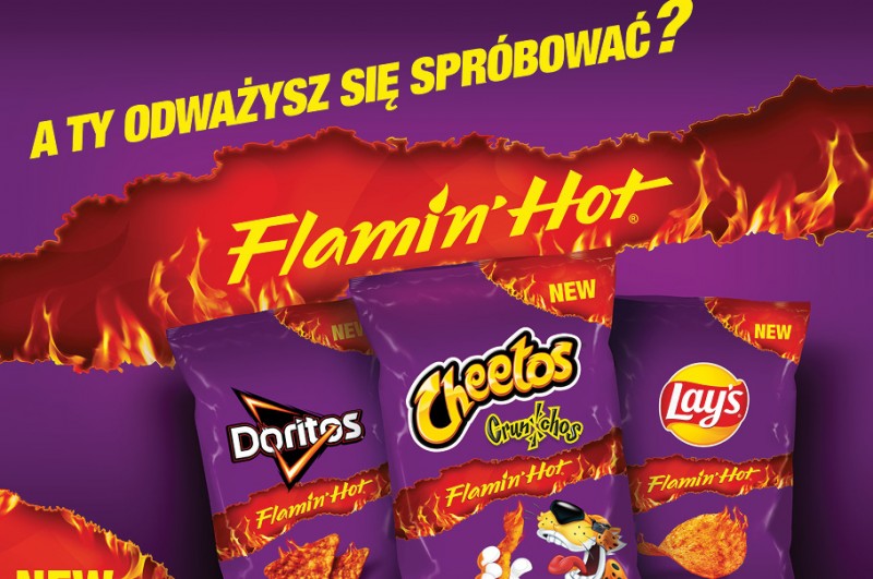 Będzie ostro i gorąco! W Polsce debiutują pikantne przekąski Flamin’ Hot