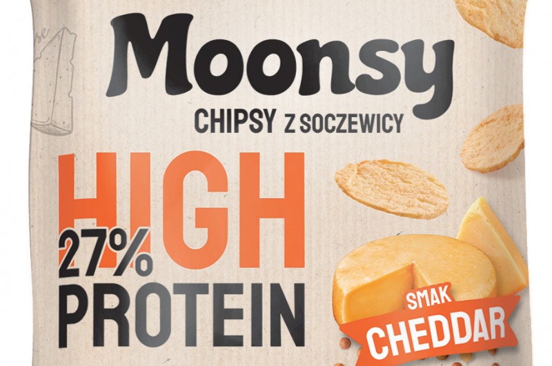 Moonsy chipsy z soczewicy High Protein