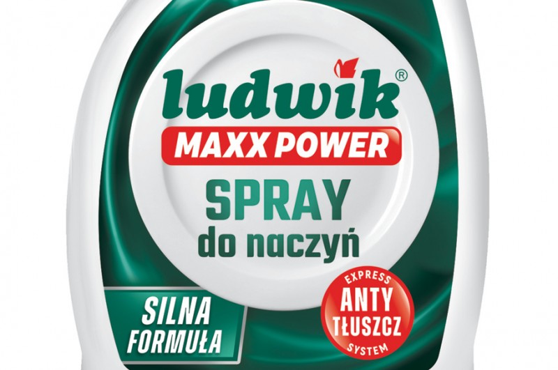 Ludwik Maxx Power Spray do naczyń
