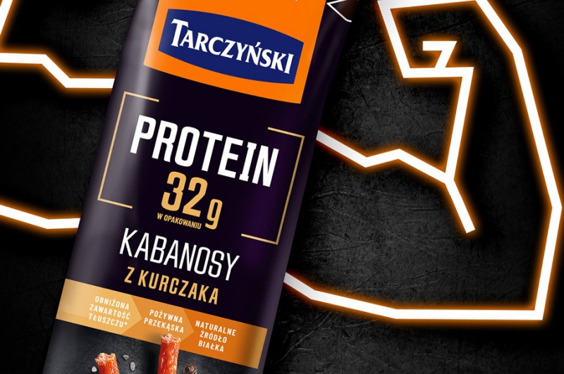 Tarczyński Protein: kabanosy naturalnie bogate w białko