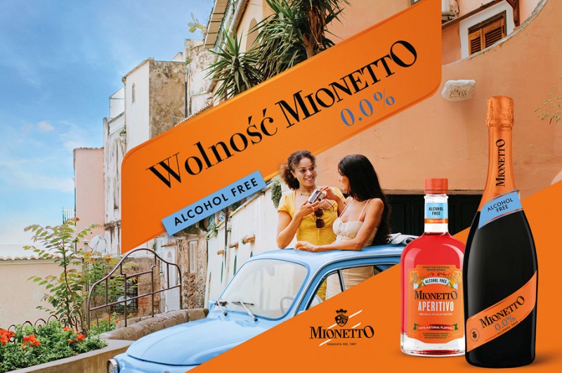 Idealny przepis na majówkę? Wypróbuj Mionetto Spritz w wersji klasycznej i 0%!