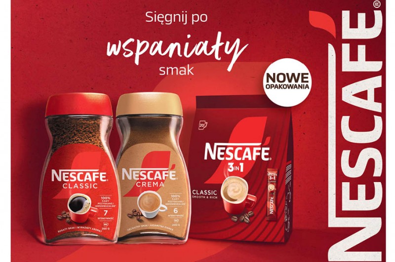 Nowa odsłona NESCAFÉ – metamorfoza jednej z najpopularniejszych kaw na świecie