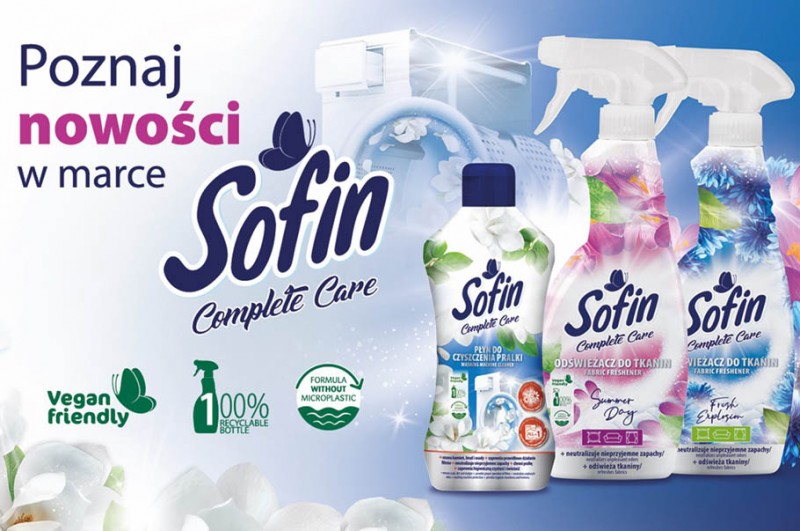 Nieskazitelna czystość i świeżość od SOFIN
