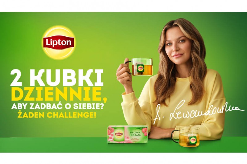 Anna Lewandowska ambasadorką najnowszej kampanii zielonych herbat Lipton