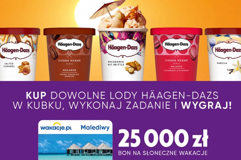 Niezapomniane lato z lodami Häagen-Dazs!