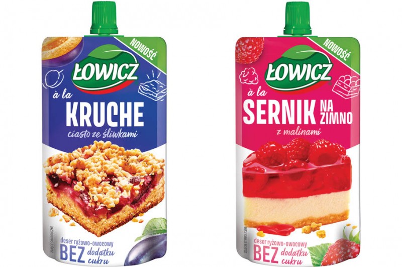 Nowe smaki deserów od Łowicza!