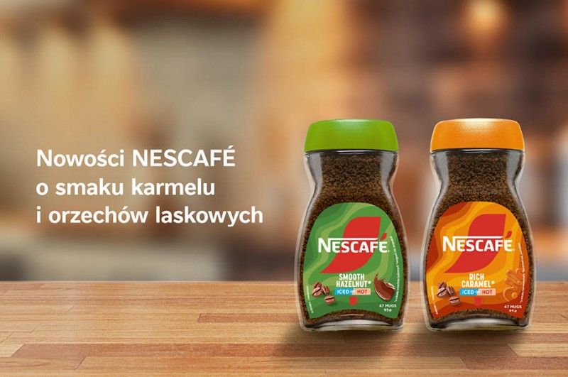 NESCAFÉ wprowadza nowe, aromatyzowane kawy rozpuszczalne 