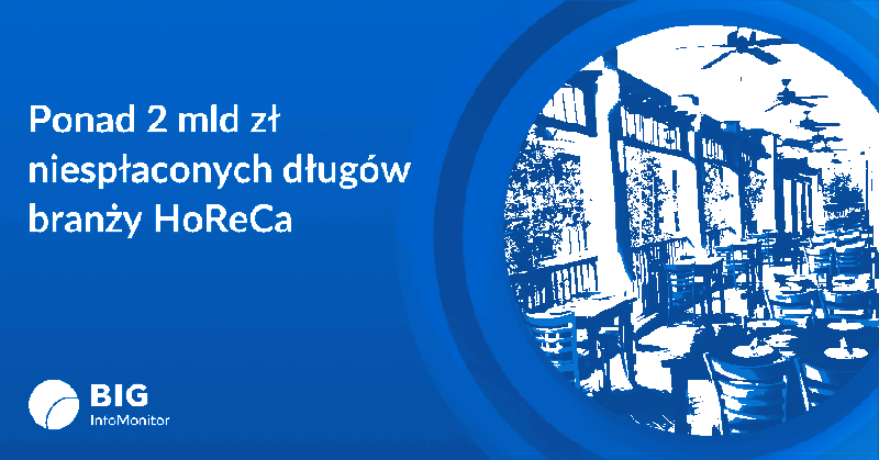 Wciąż rosną długi branży HoReCa!