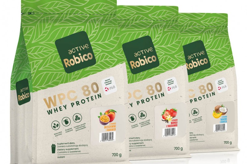 Produkty Robico Active dostępne w sieciach sklepów Auchan i Intermarché