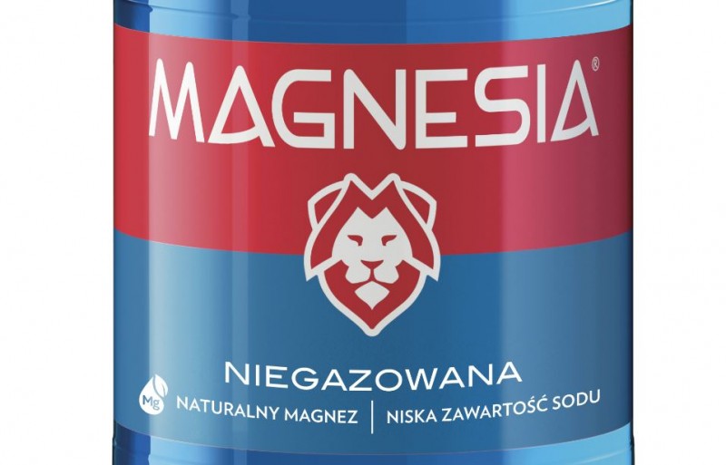 Nowy design butelek Magnesia