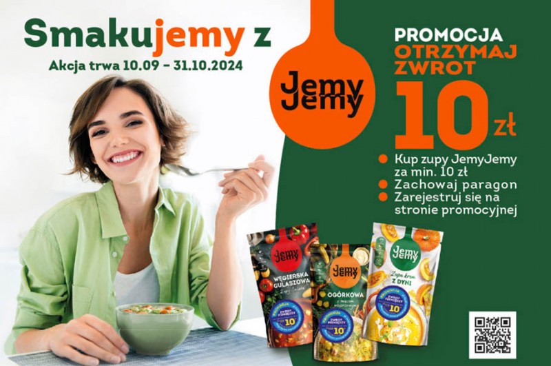 „Smakujemy z JemyJemy” - akcja cashback zup JemyJemy