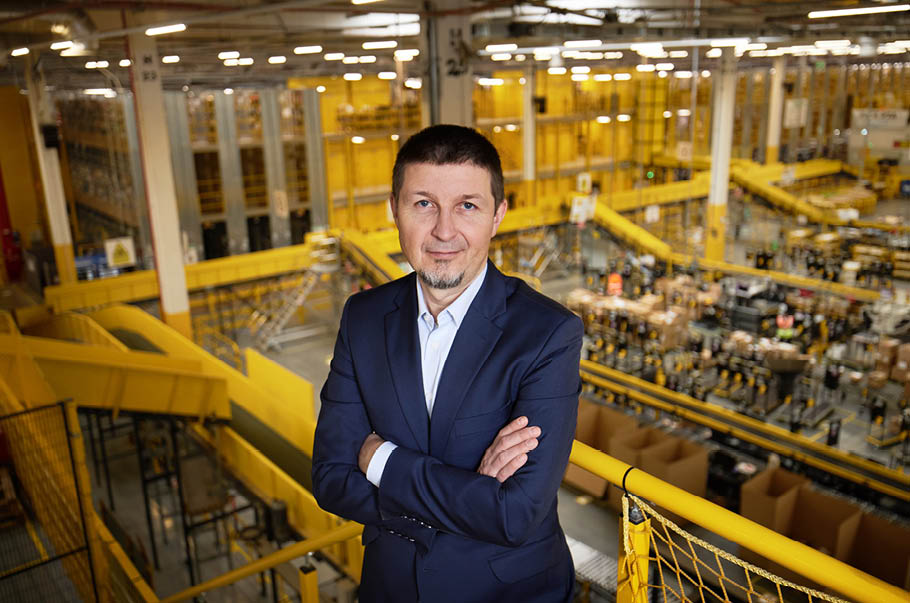 Sławomir Płonka dyrektor ds. operacji Amazon w regionie CEE