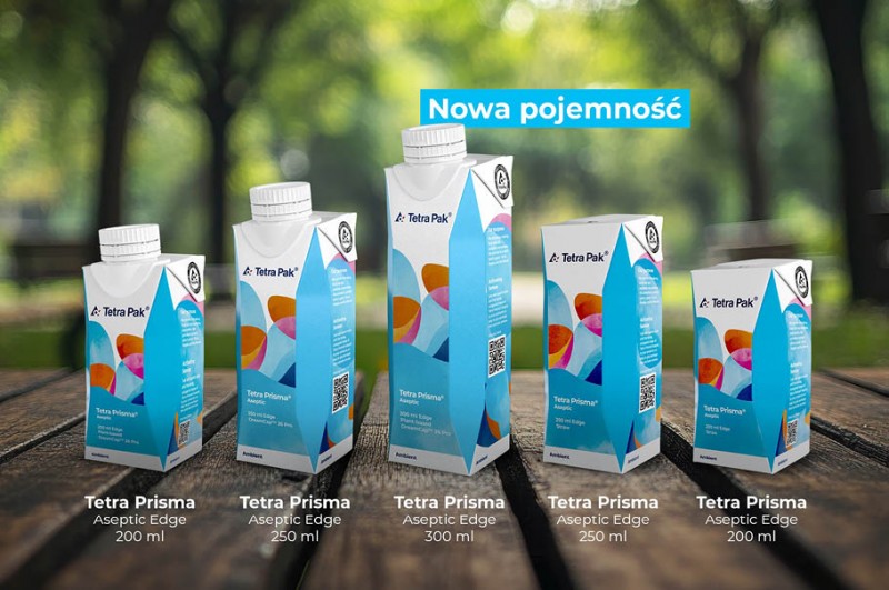 Nowe opakowania Tetra Pak: wygoda dla konsumenta, elastyczność dla producenta