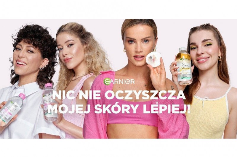 Maffashion i Natalia Kukulska w kampanii płynu micelarnego Garnier