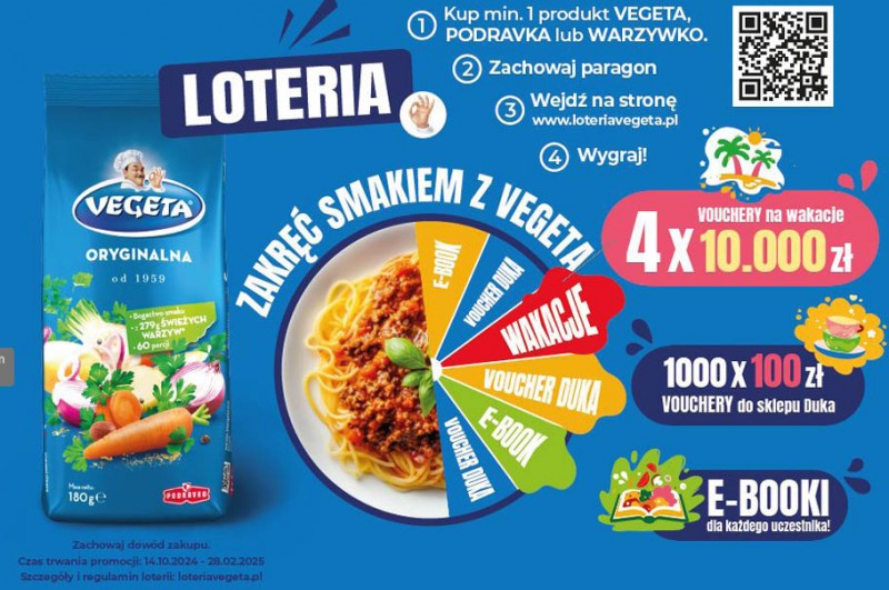 „Zakręć smakiem z VEGETA” – rusza loteria marki