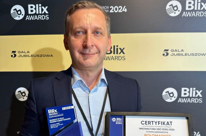 POLOmarket z nagrodą BLIX AWARDS oraz trzema nagrodami Retail Champion