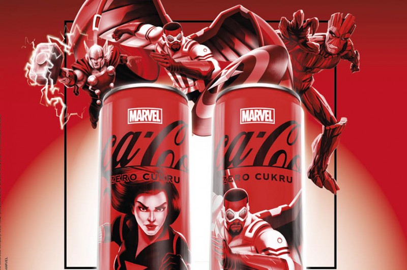 Coca-Cola ponownie łączy siły z Universum Marvela