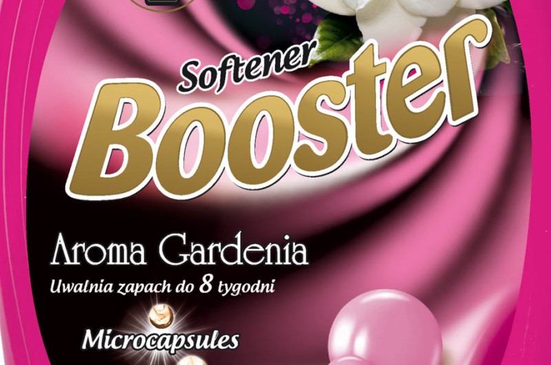 Booster Aroma Gardenia koncentrat do płukania tkanin z mikrokapsułkami