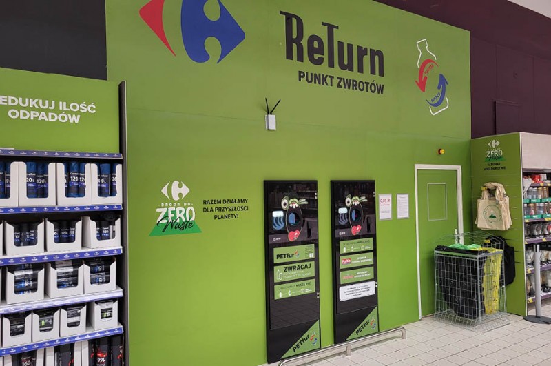 Carrefour przyspiesza pilotaż systemu kaucyjnego