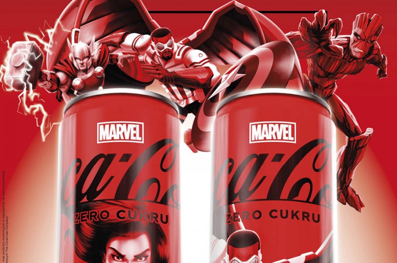 Coca-Cola ponownie łączy siły z Universum Marvela