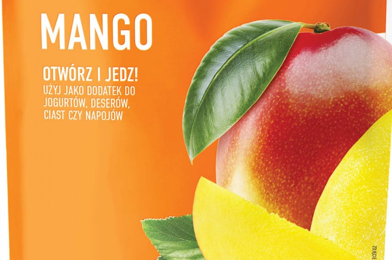 Mango w kawałkach 100% owocu liofilizowane