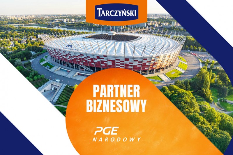 Tarczyński przedłuża współpracę z PGE Narodowym na kolejny rok