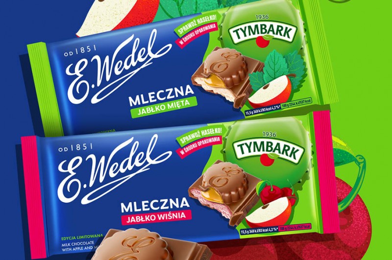 E.Wedel i Tymbark - kultowe połączenia pełne przyjemności 