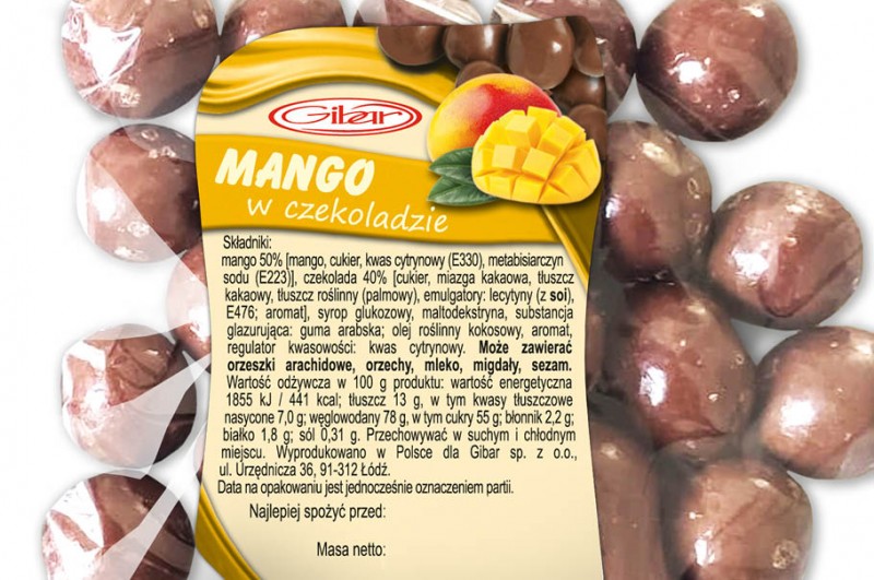 Draże Gibar w nowych smakach