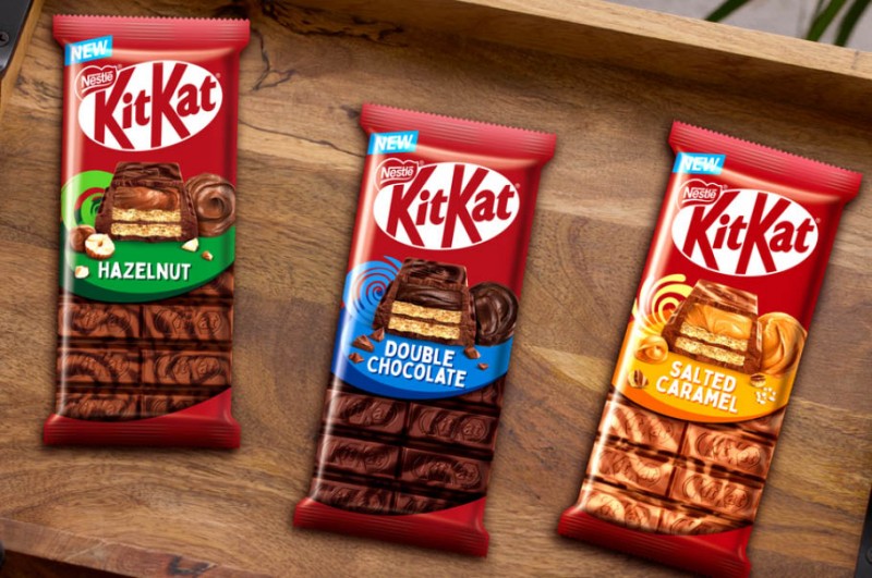 Nowość w portfolio marki KITKAT: czekoladowe tabliczki