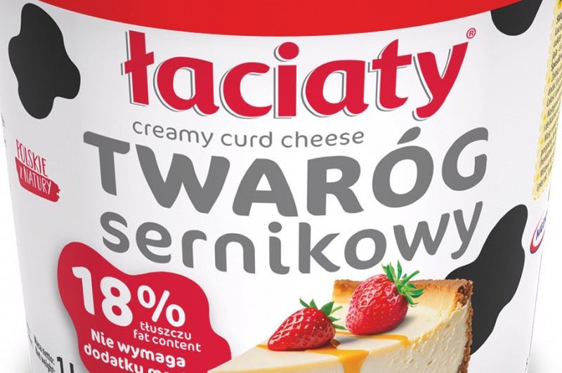 Twaróg sernikowy Łaciaty
