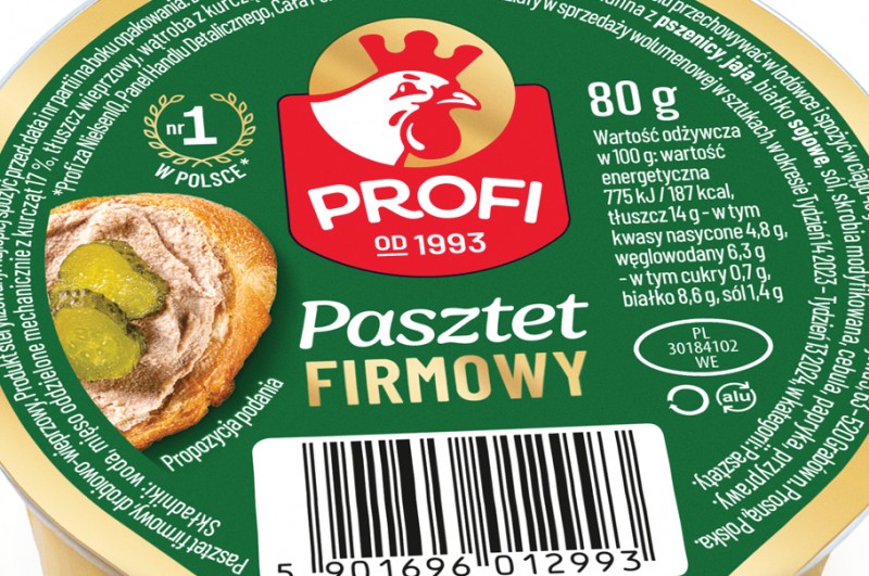 Pasztety Profi w nowych opakowaniach