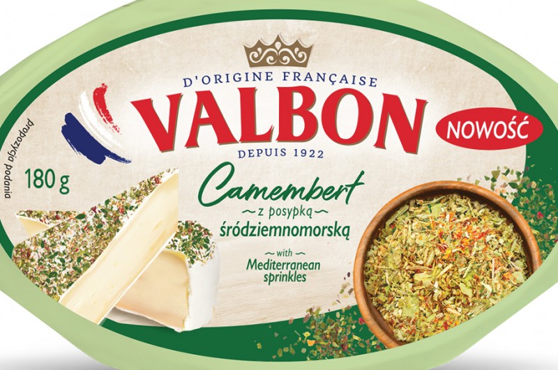 Valbon – sery camembert z aromatycznymi posypkami!