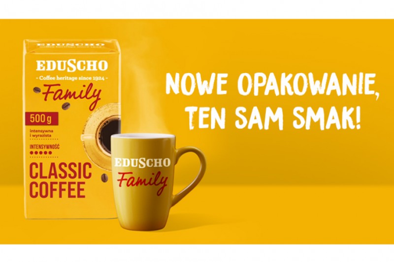 Ruszyła kampania Eduscho Family „Nowe opakowanie, ten sam smak!“ 