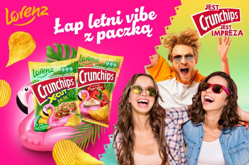 Crunchips z nową edycją limitowaną w wakacyjnej odsłonie
