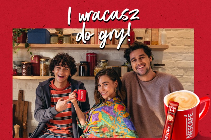 Nowa kampania NESCAFÉ 3in1 i wracasz do gry!
