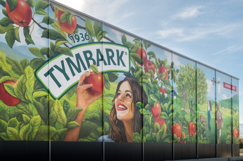 W Tymbarku powstał wyjątkowy mural