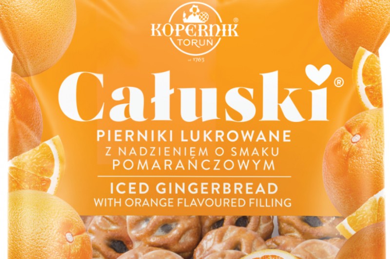 Całuski z nadzieniem o smaku pomarańczowym – nowość w ofercie FC KOPERNIK